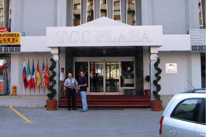 Hotel Tcc Plaza Skopje Exterior photo